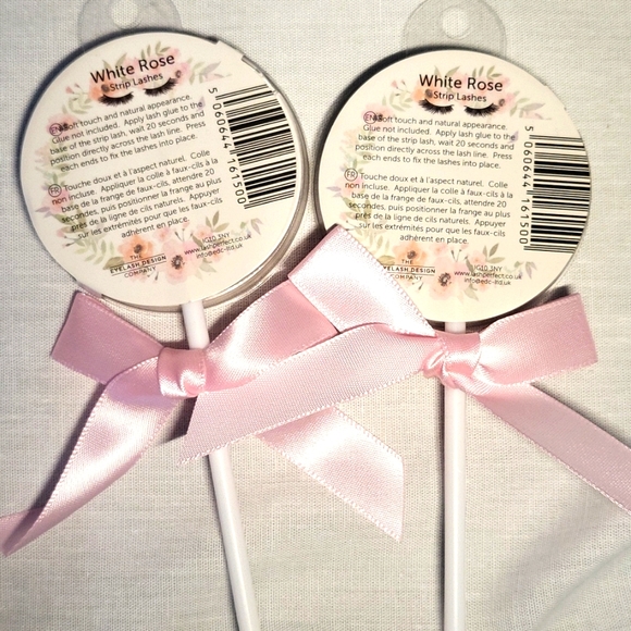 🏷3/$15🏷 Lash Perfect Lash Pops - White Rose ~ Brand New ~ Set of 2 - Picture 4 of 6